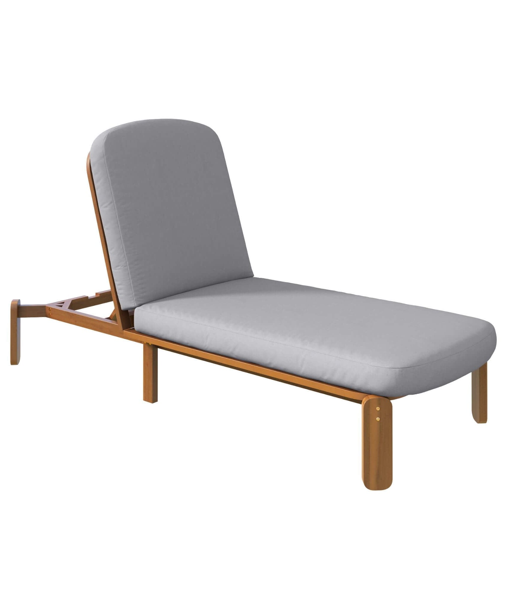 Alora Adjustable Outdoor Chaise Lounge With Reclining Backrest (SAK04689)
