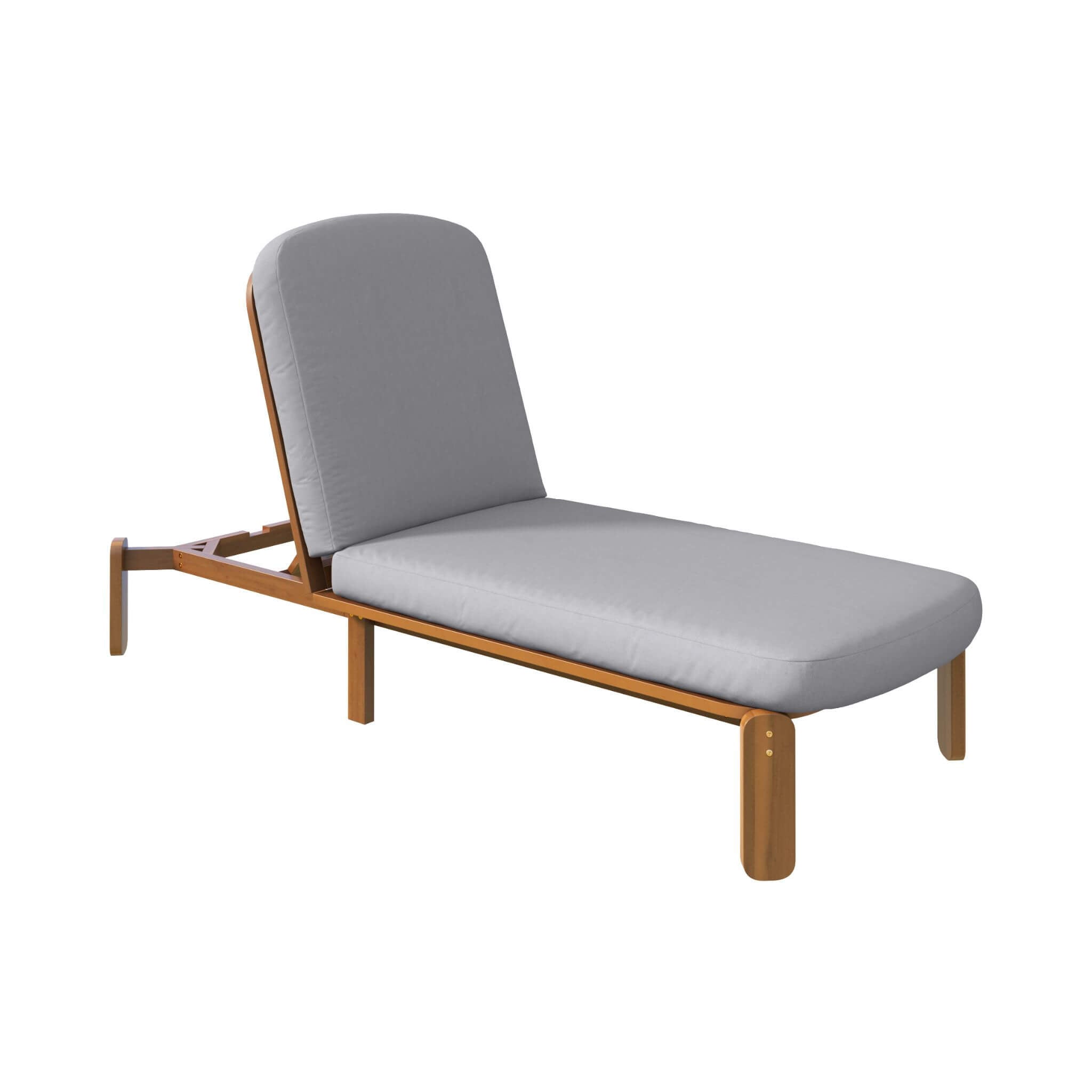 Alora Adjustable Outdoor Chaise Lounge With Reclining Backrest (SAK04689)