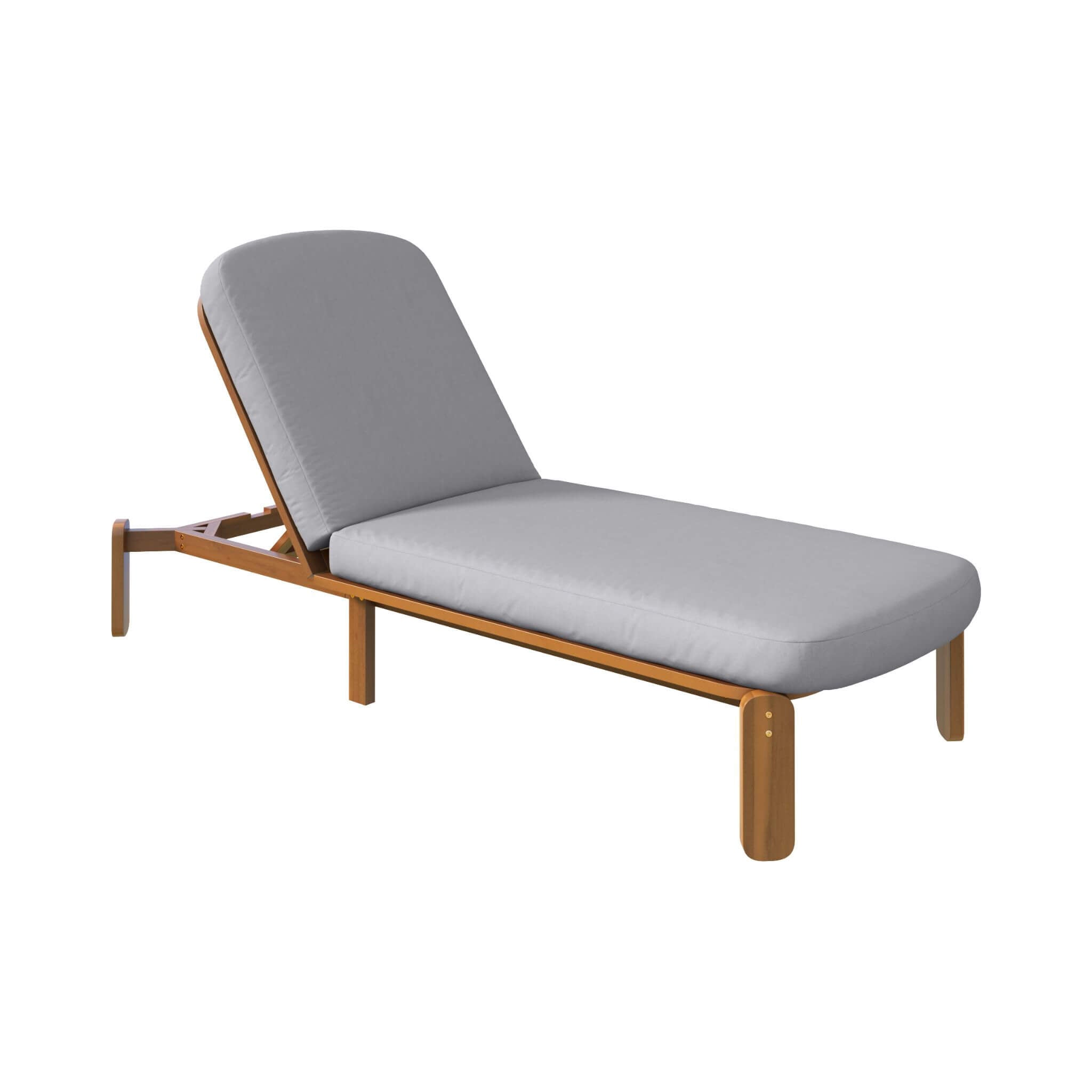 Alora Adjustable Outdoor Chaise Lounge With Reclining Backrest (SAK04689)