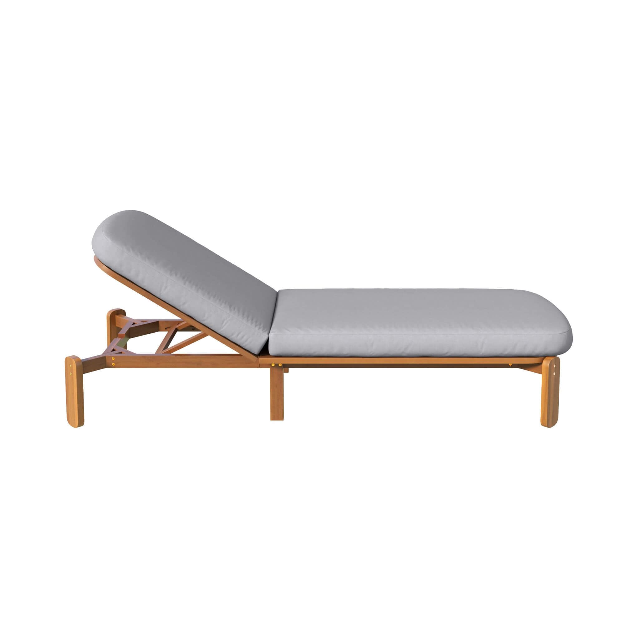 Alora Adjustable Outdoor Chaise Lounge With Reclining Backrest (SAK04689)