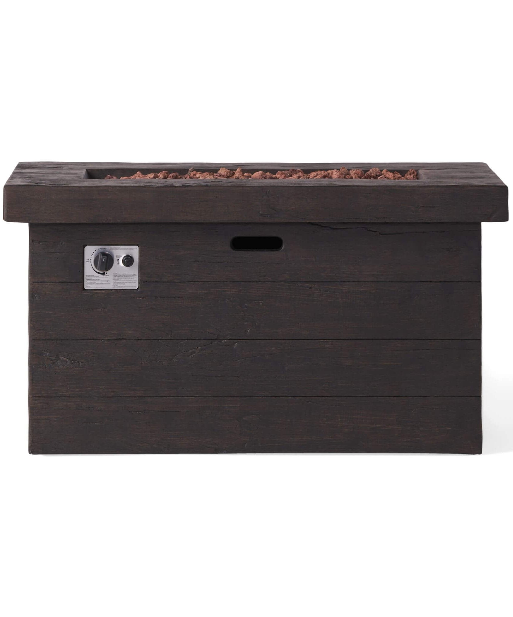 Alora Luxury 45-Inch 50K BTU Rectangular MGO LP Fire Pit (SAK63874)