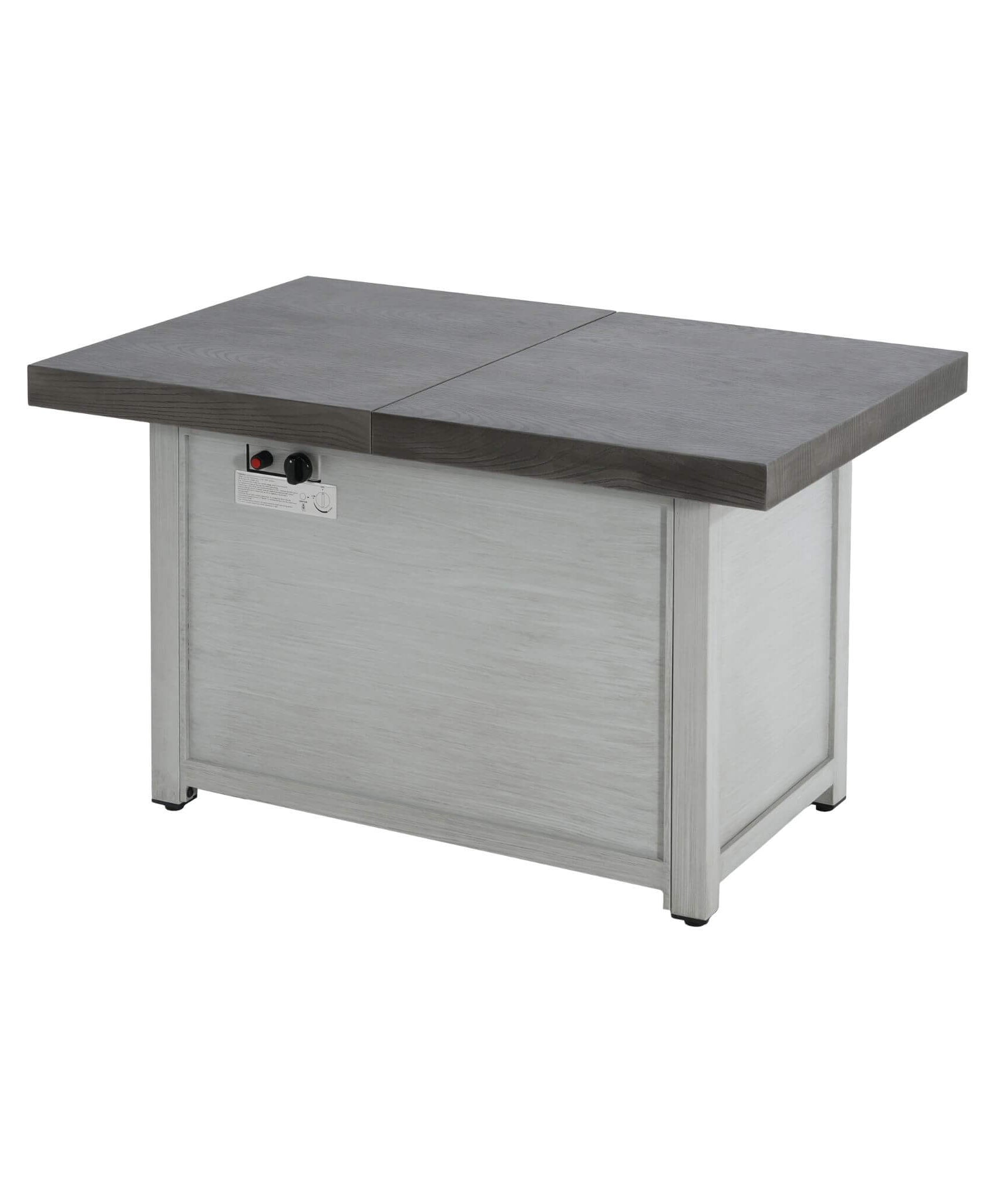 Alora Premium 50K BTU Rectangle Outdoor Aluminum Fire Pit Table (SAK70248)