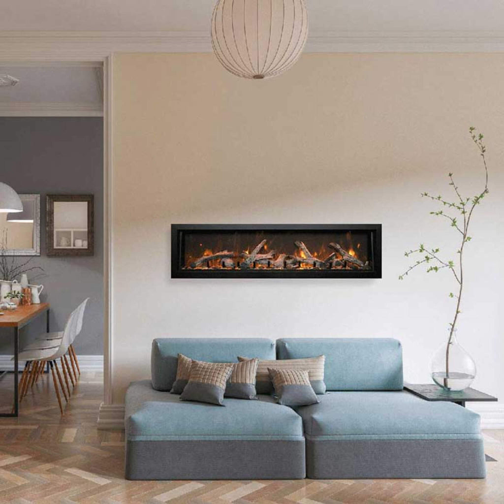 Amantii Panorama BI Deep 60-Inch Smart Electric Fireplace [BI-60-DEEP-OD] (SAK75391)