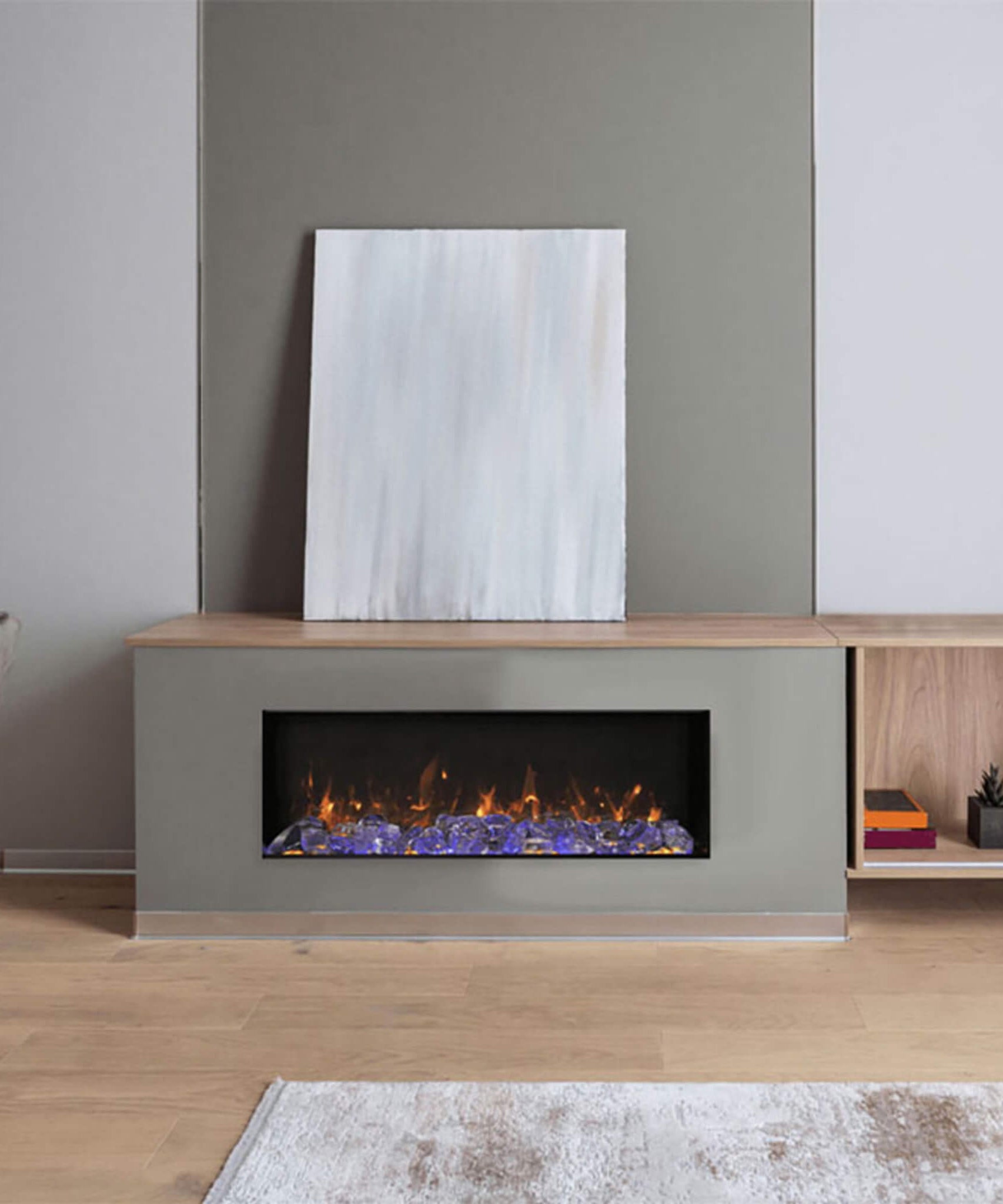 Amantii Panorama BI Slim Smart Electric Fireplace [BI-50/60/72-SLIM-OD] (SAK46329)