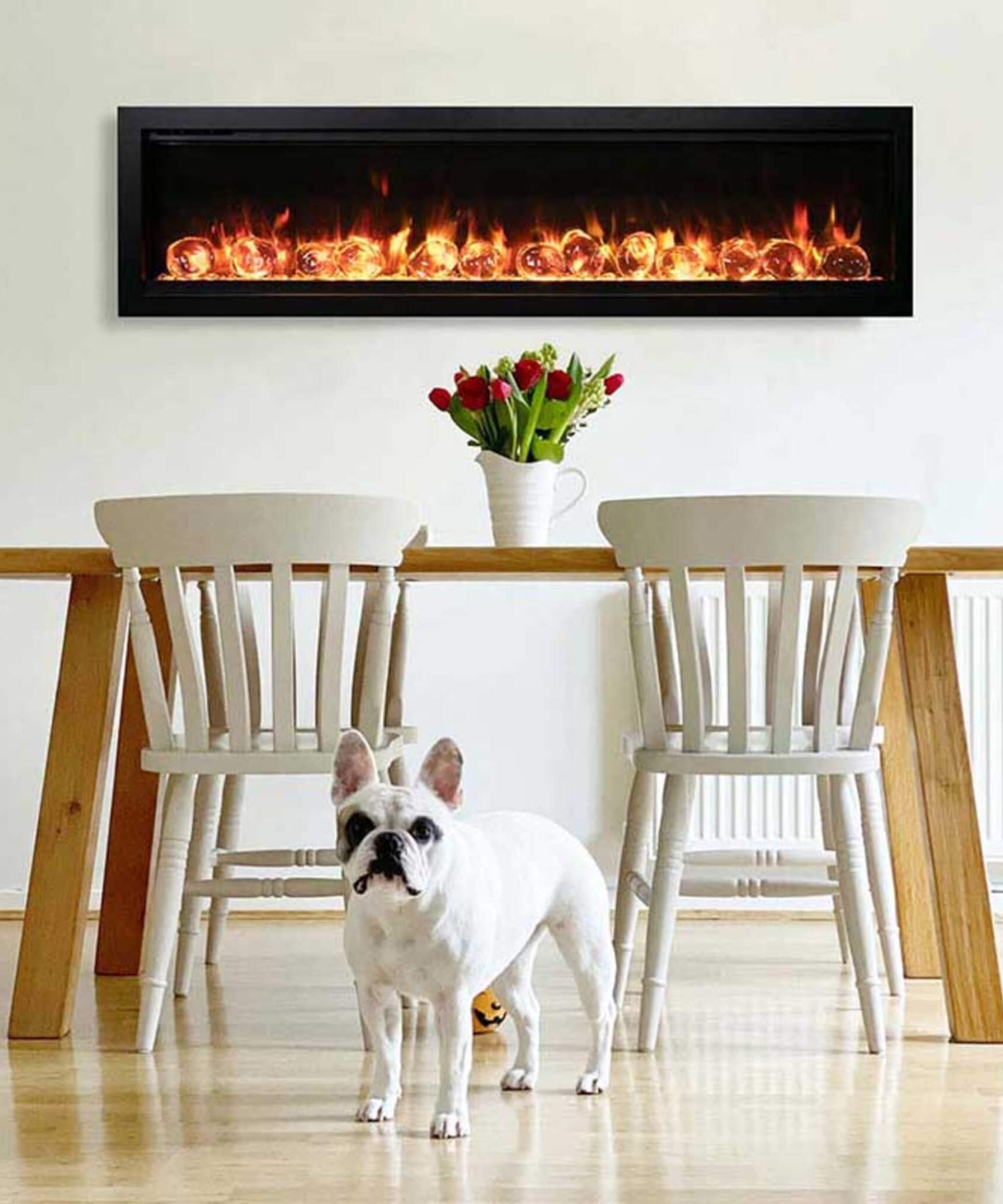 Amantii Symmetry Bespoke 50-Inch Smart Electric Fireplace [SYM-50-BESPOKE] (SAK12957)