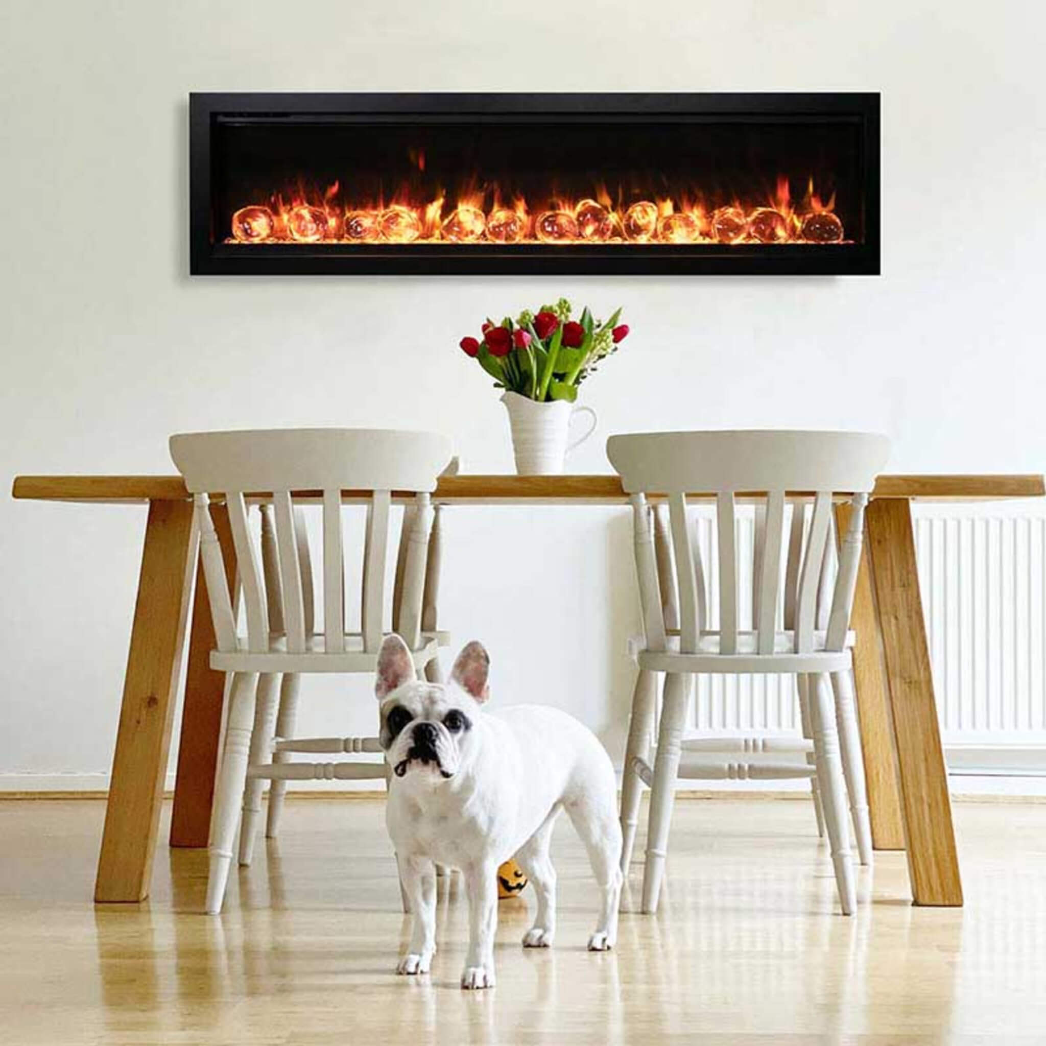 Amantii Symmetry Bespoke 50-Inch Smart Electric Fireplace [SYM-50-BESPOKE] (SAK12957)