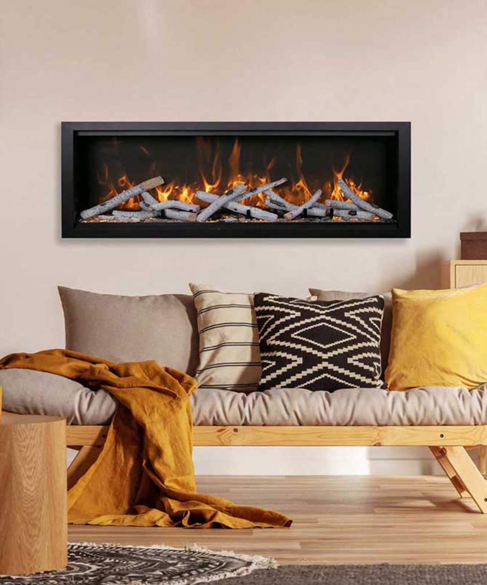 Amantii Symmetry Bespoke 50-Inch Smart Electric Fireplace [SYM-50-BESPOKE] (SAK12957)
