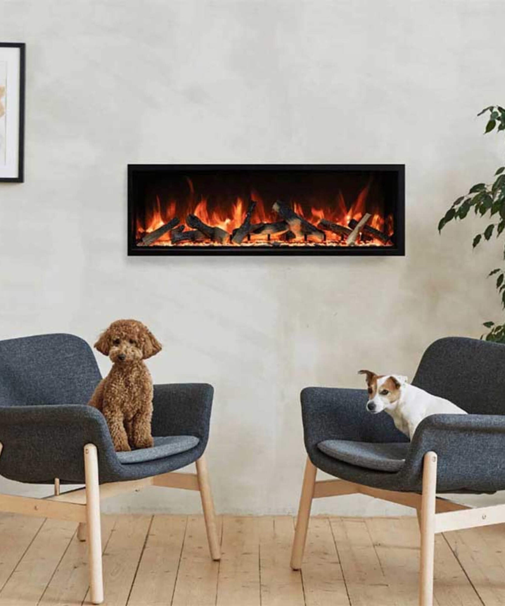 Amantii Symmetry Bespoke XT 60-Inch Smart Electric Fireplace [SYM-60-XT-BESPOKE] (SAK46298)