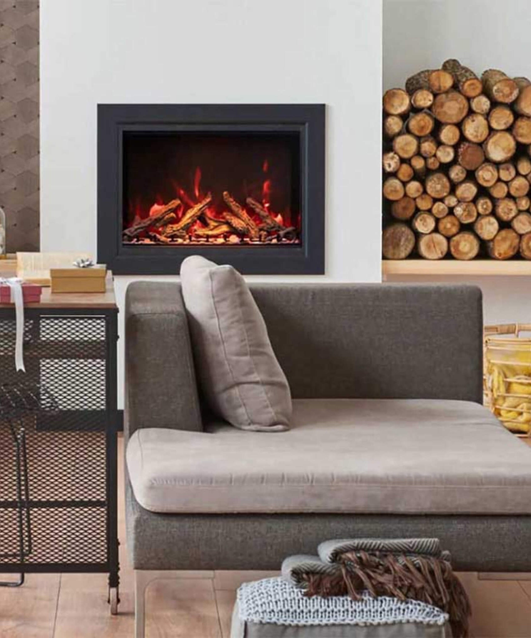 Amantii TRD Smart Electric Fireplace Insert [TRD-26/30/38/44] (SAK83819)