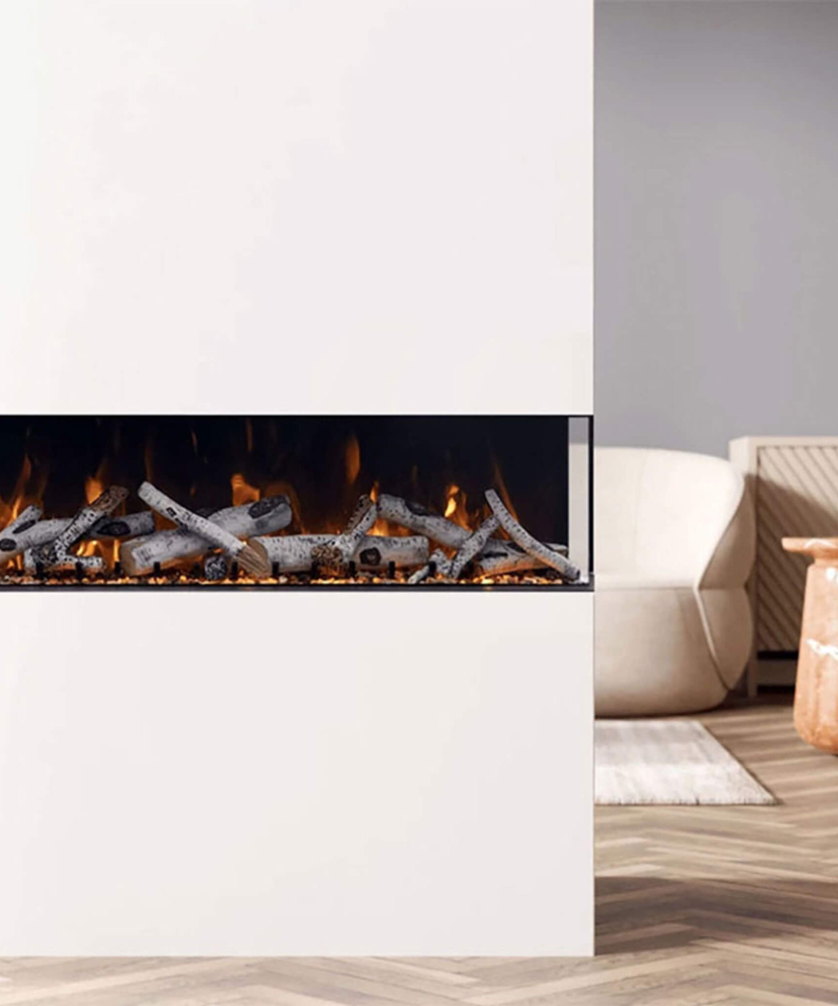 Amantii Tru-View XL Deep Smart Electric Fireplace [50/60/72-TRU-VIEW-XL] (SAK52864)