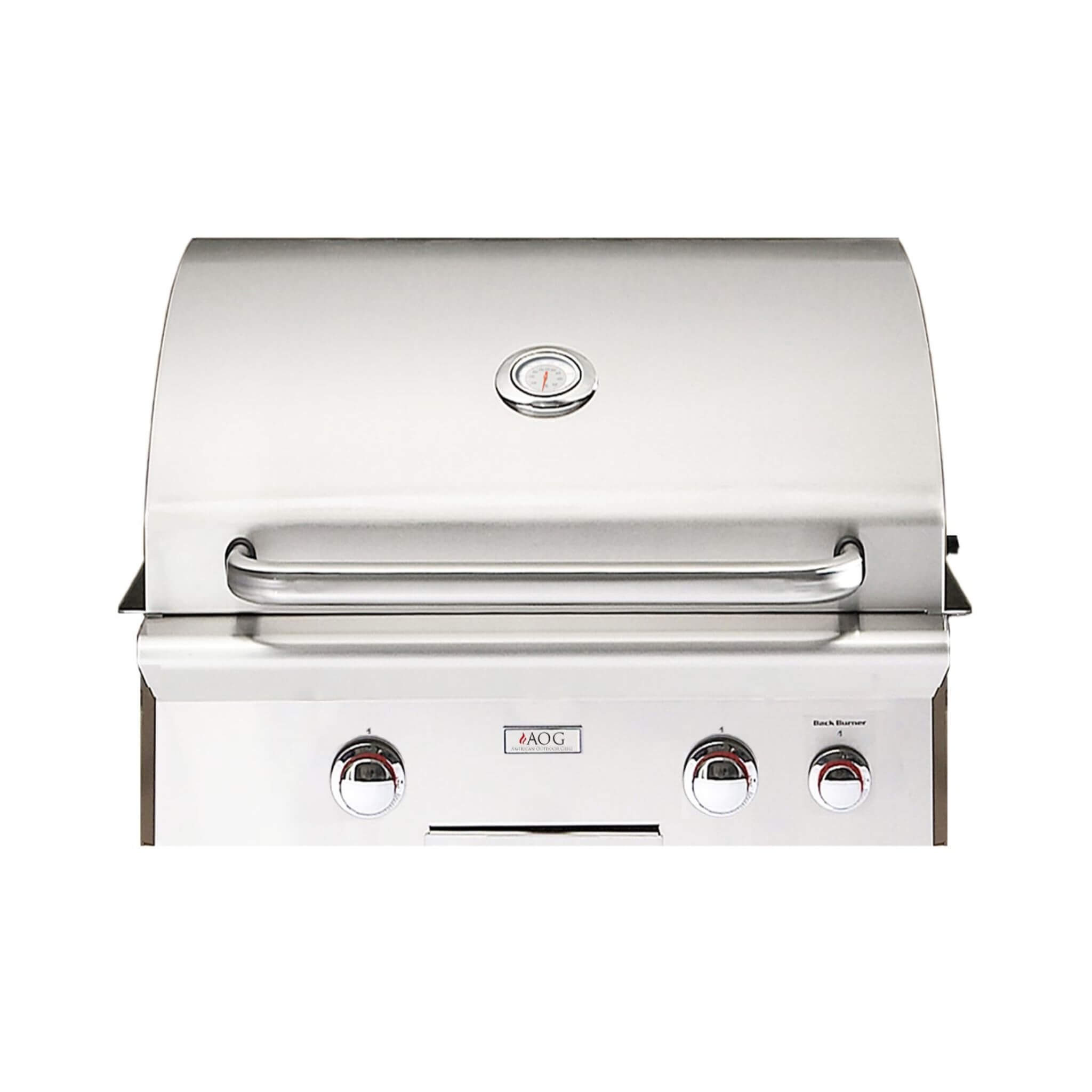American Outdoor Grill L-Series 24-Inch 2-Burner Built-In Natural Gas Grill W/ Rotisserie Kit [24NBL] (SAK81425)