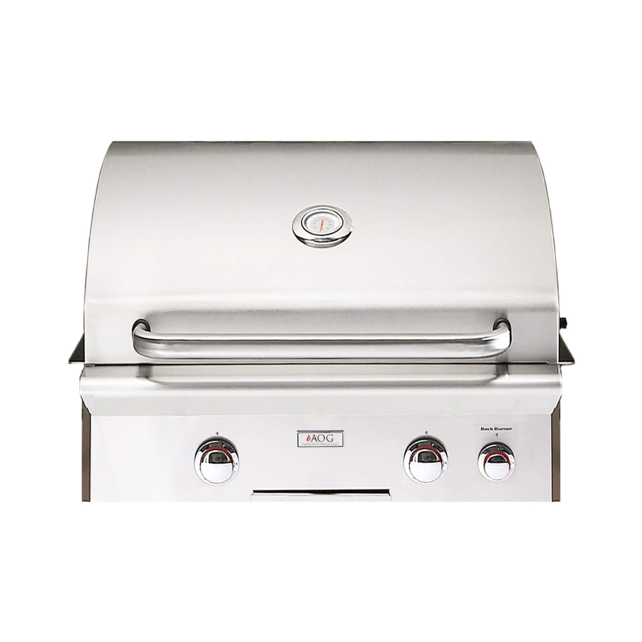 American Outdoor Grill T-Series 24-Inch 2-Burner Built-In Natural Gas Grill W/ Rotisserie Kit [24NBT] (SAK65205)