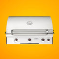 American Outdoor Grill L-Series 30-Inch 3-Burner Built-In Natural Gas Grill W/ Rotisserie Kit [30NBL] (SAK57636)
