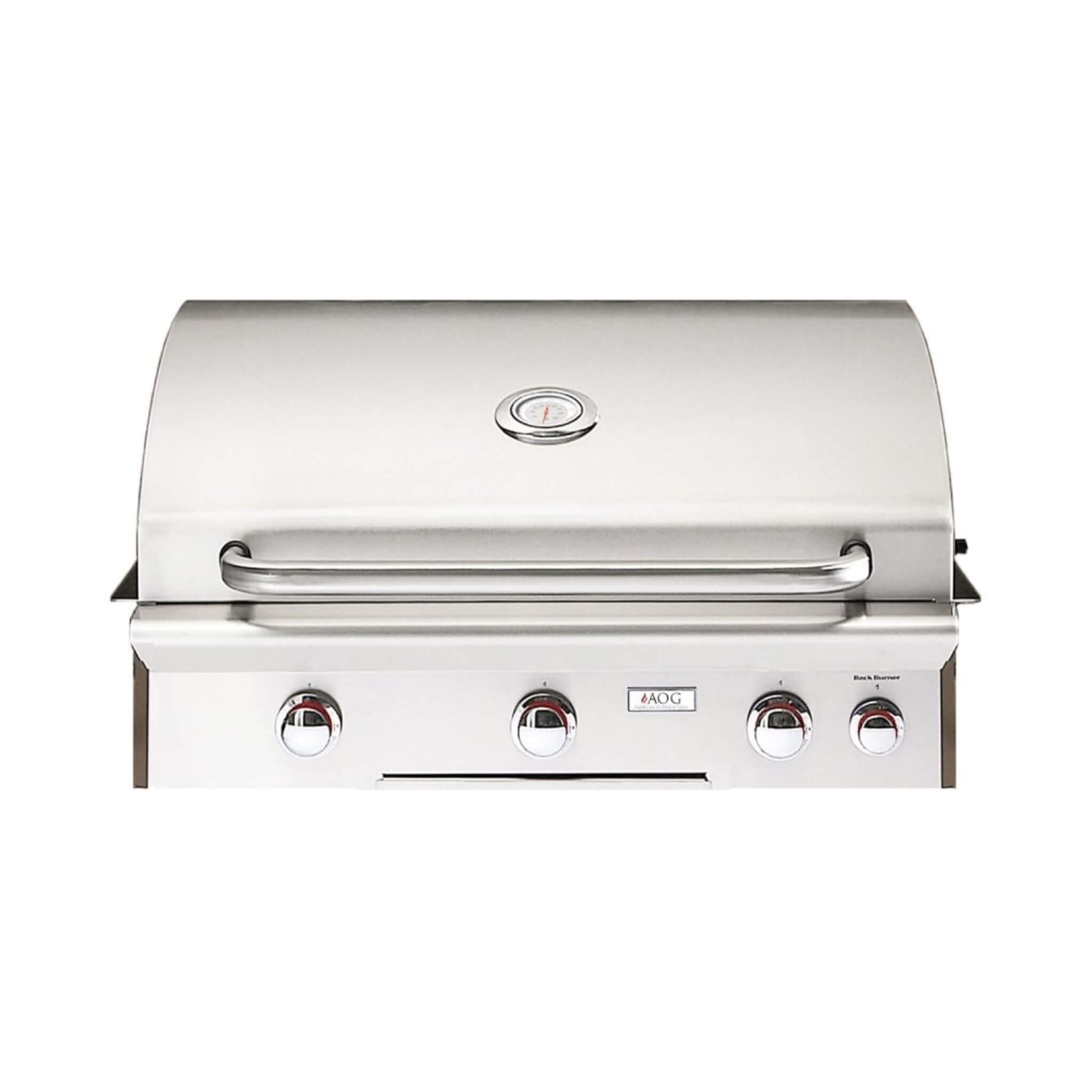 American Outdoor Grill L-Series 30-Inch 3-Burner Built-In Natural Gas Grill W/ Rotisserie Kit [30NBL] (SAK57636)