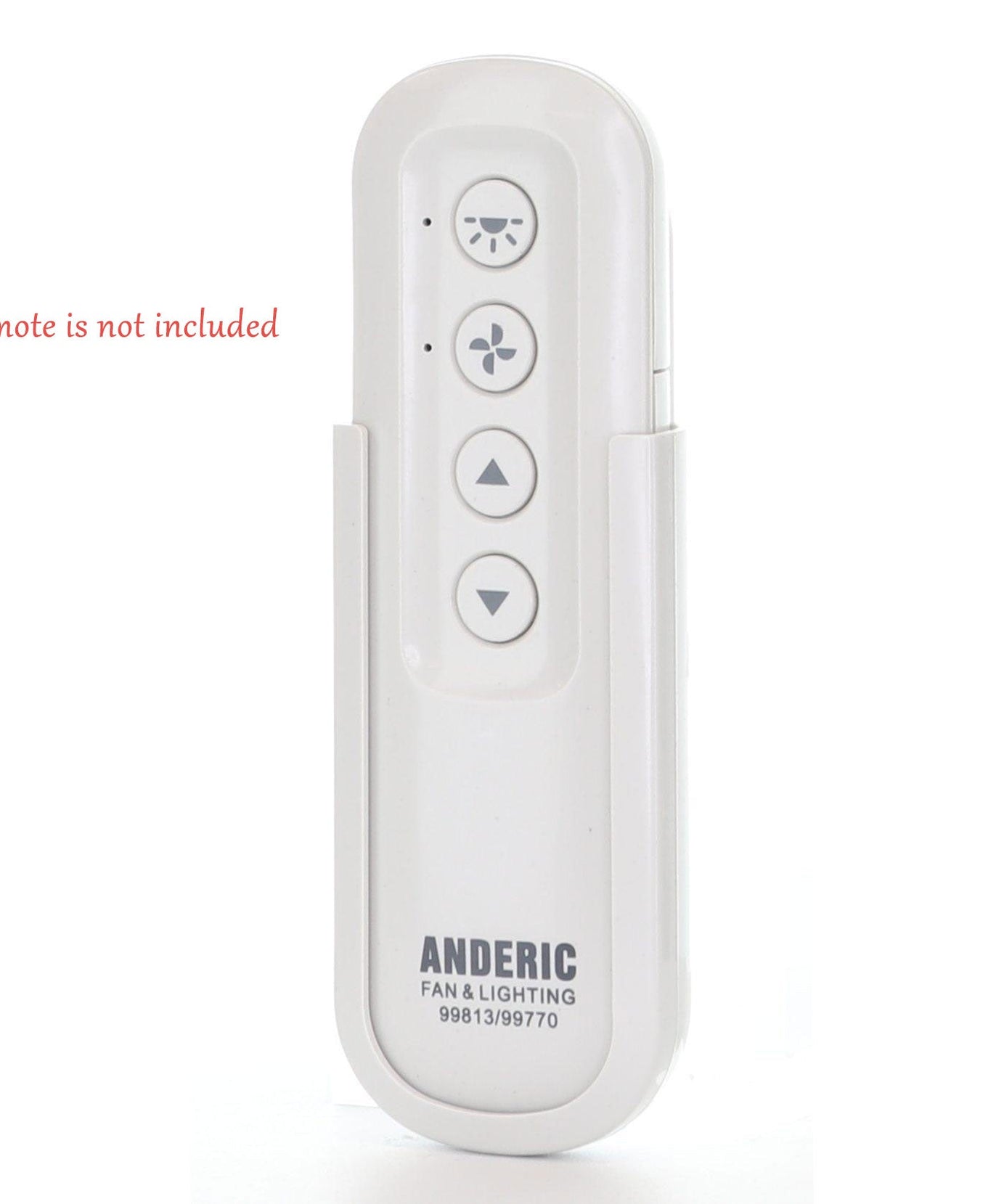 Anderic 99770WM Replacement Wall Mount Bracket for Hunter Ceiling Fan Remotes 99770 99813 99392 K6019 | Light Grey