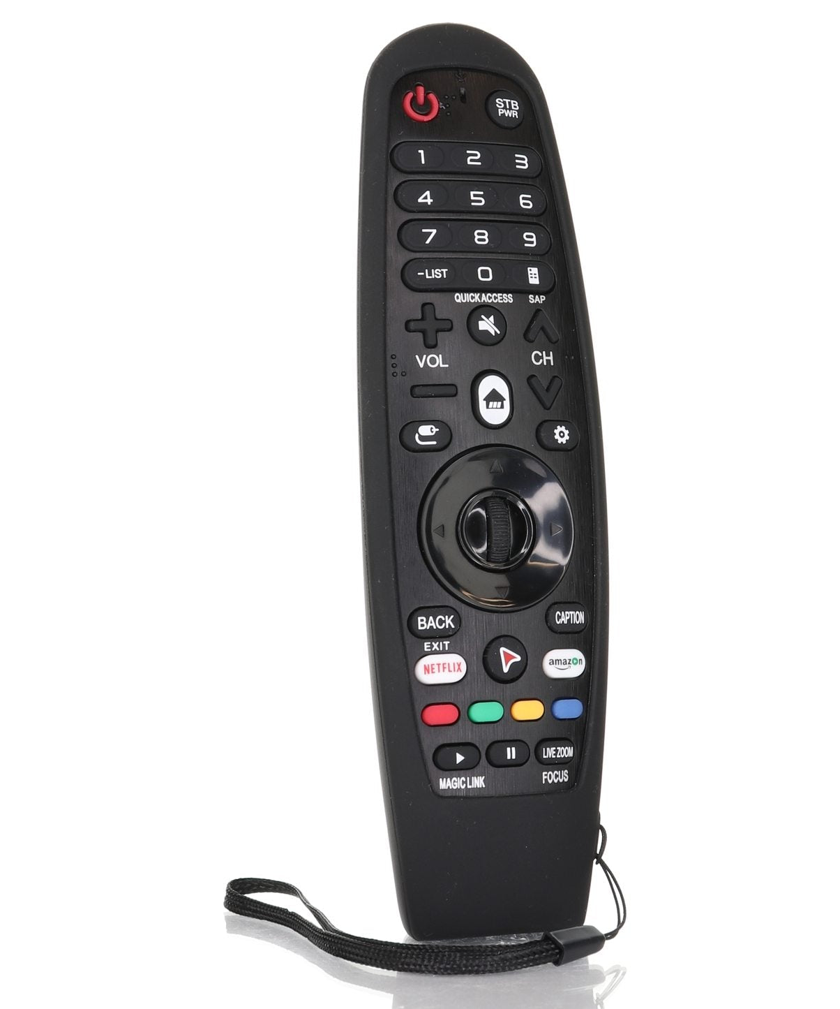 Anderic YKR1741-BLA Silicone Protective Cover for LG Magic Remotes | AN-MR600 AN-MR650 AN-MR18BA AN-MR19BA AN-MR20GA