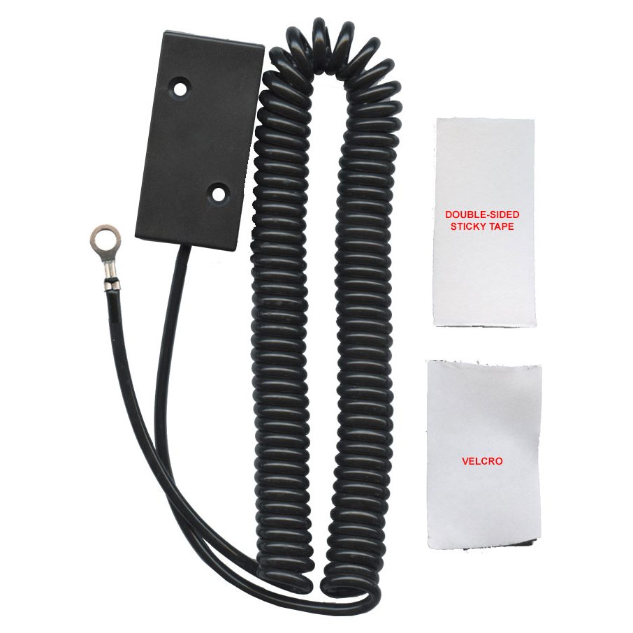 Anderic CBL01 Universal Coiled Security Cable Tether for Compatible Anderic Remote Controls and Small Handheld Tools