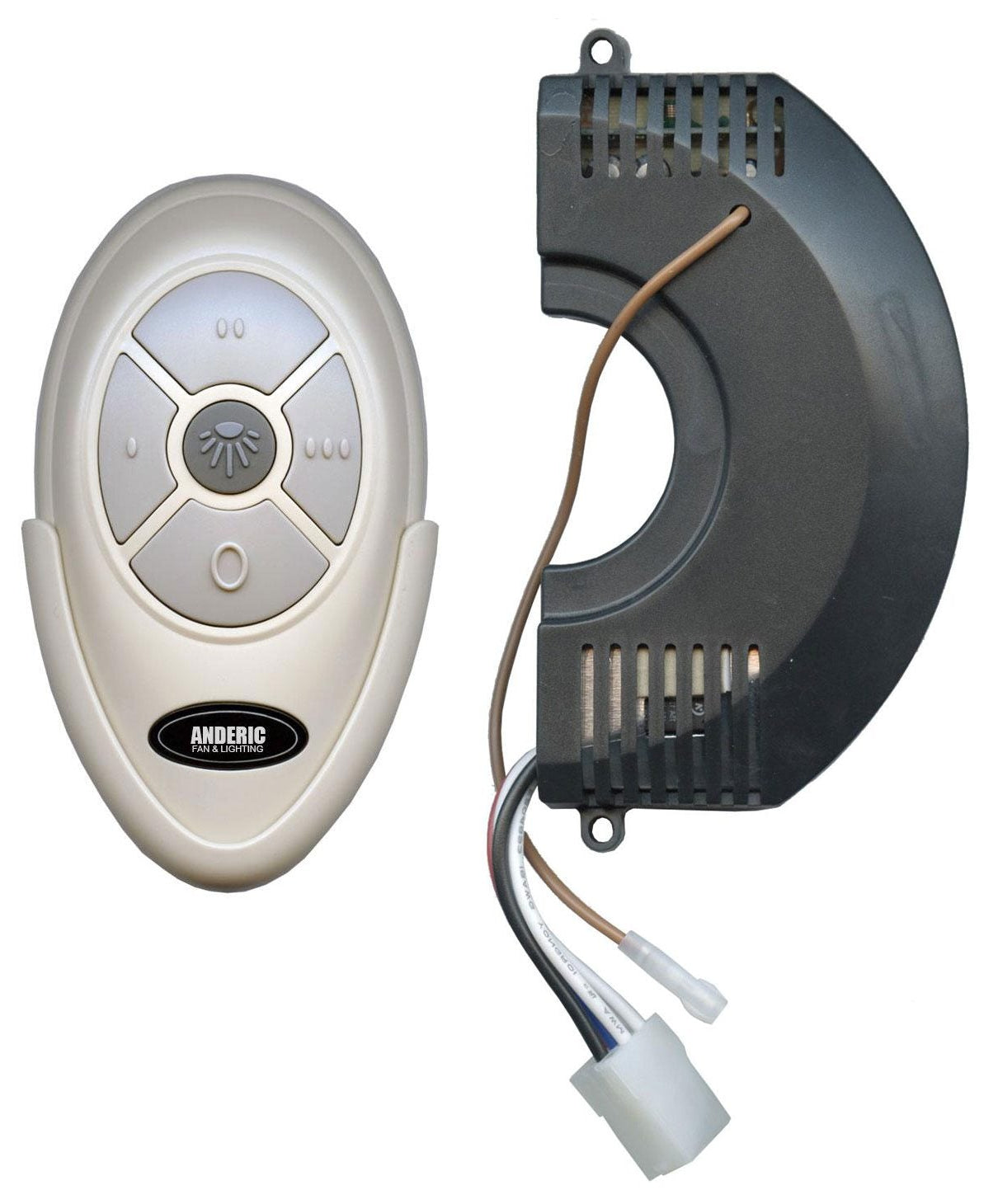 Anderic FAN35T-FAN30R-KIT Replacement Ceiling Fan Remote Control Kit for Harbor Breeze