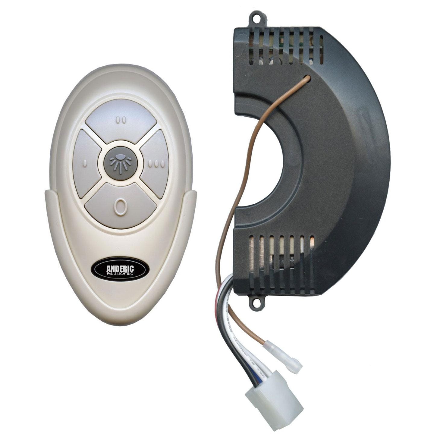 Anderic FAN35T-FAN30R-KIT Replacement Ceiling Fan Remote Control Kit for Harbor Breeze