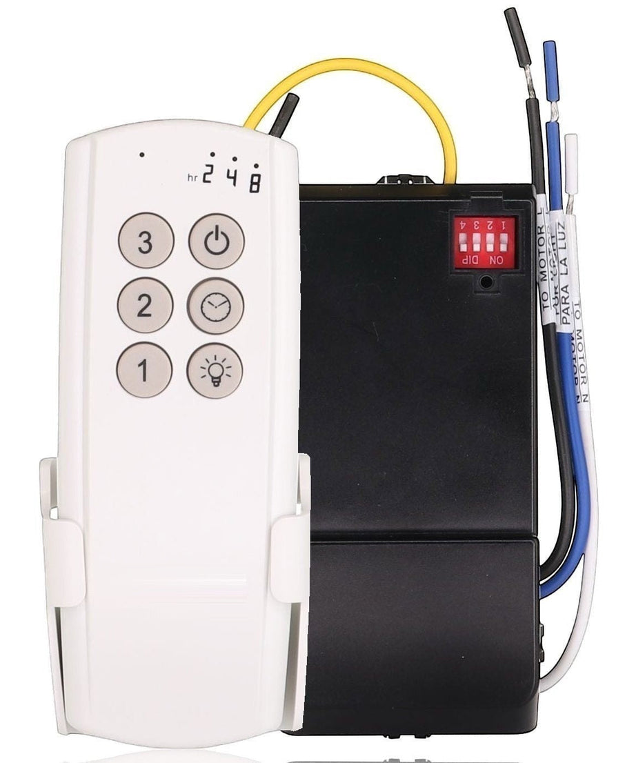 Anderic Substitute for Fanimation Fans KUJCE10408 Ceiling Fan Remote Control [63T-AC83T-KIT]