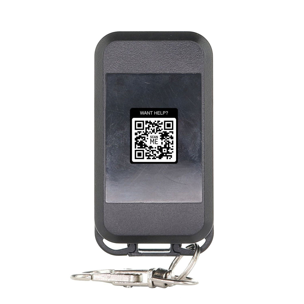 Substitute for LiftMaster 970LM 3-Button Mini keychain 390 MHz Garage Door Opener Remote Control [890MAX]