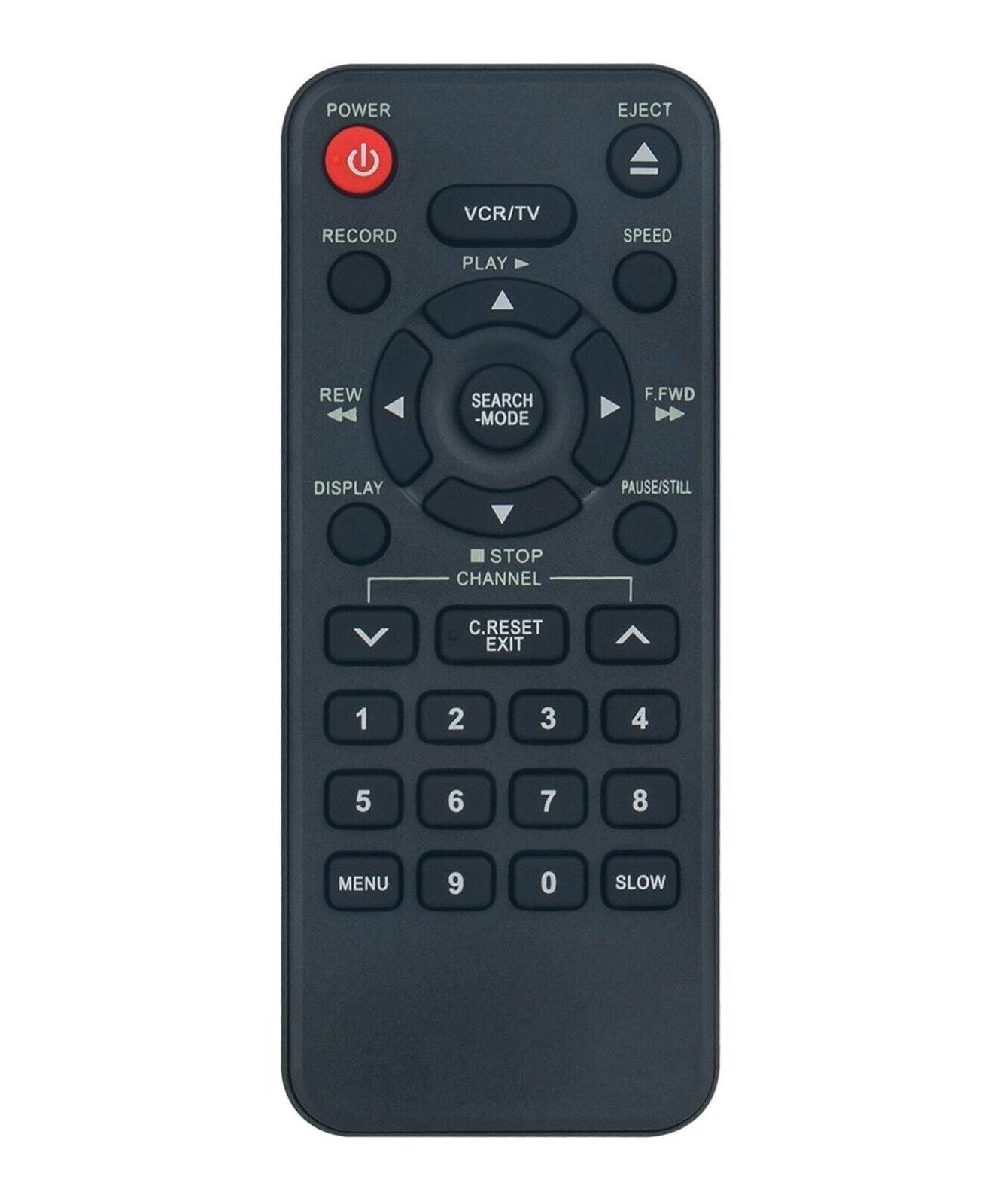 Anderic Generic NA362UD for SYLVANIA/FUNAI/EMERSON VCR Remote Control