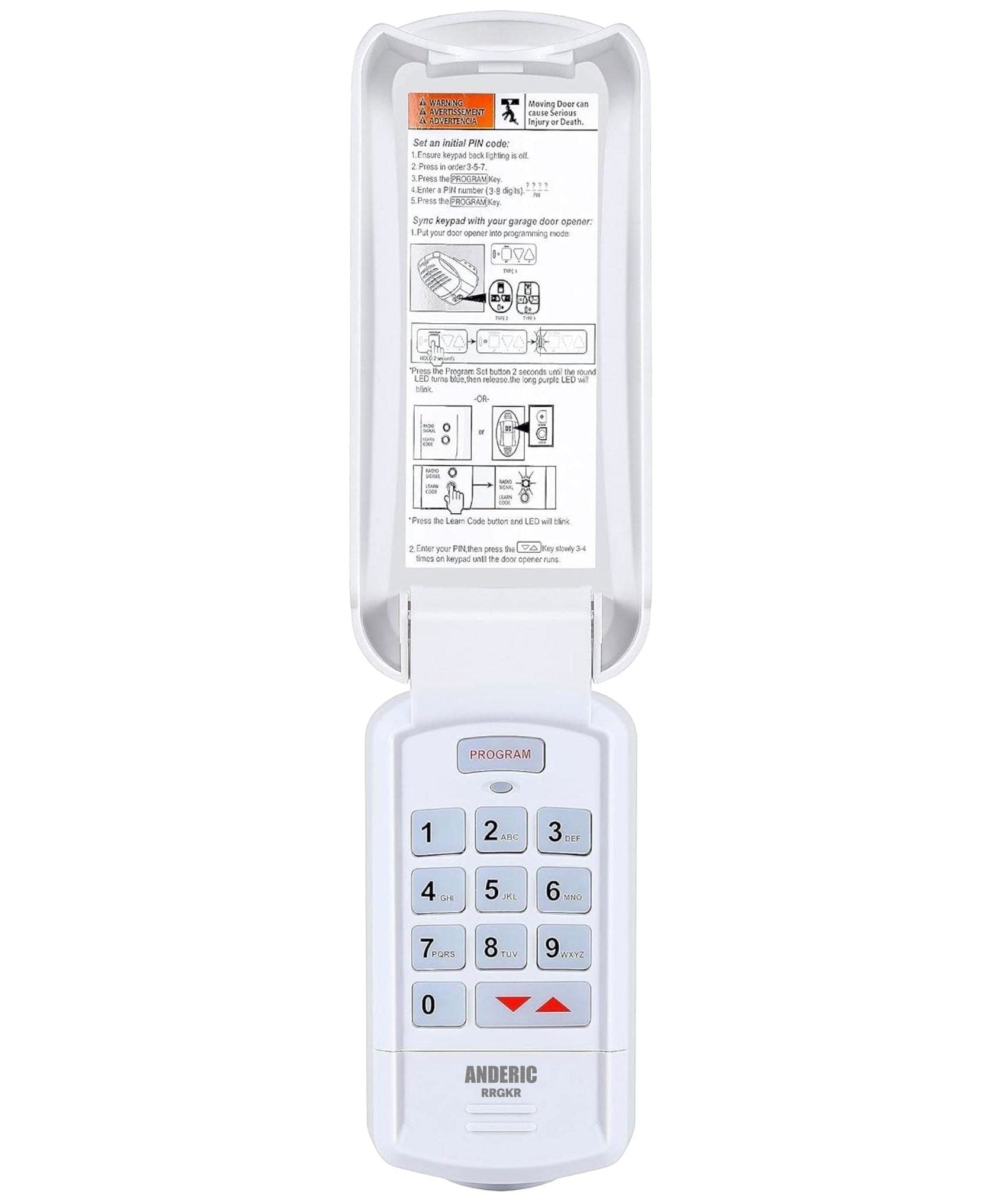 Substitute for Genie GK-R Intellicode Keypad Garage Door Opener Remote Control [GK-R]
