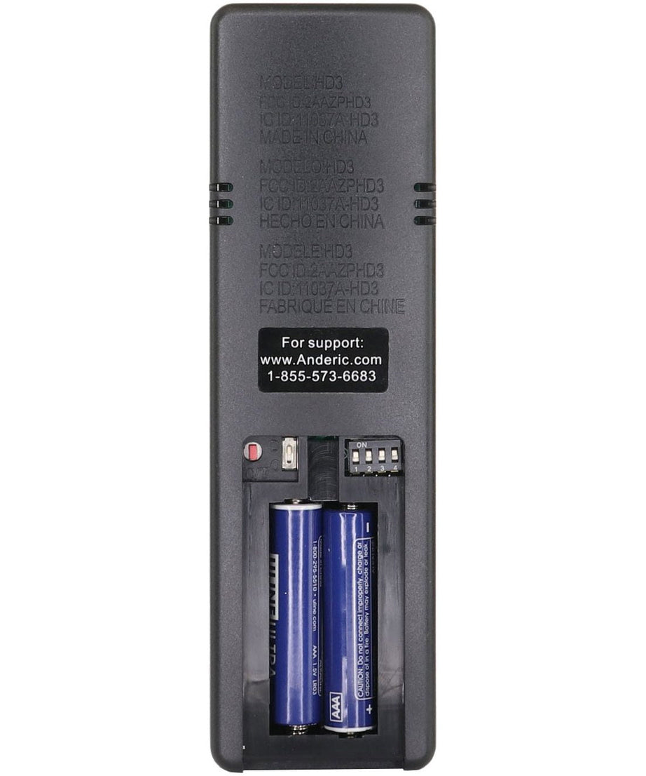 Anderic HD3 Replacement Thermostatic Ceiling Fan Remote Control