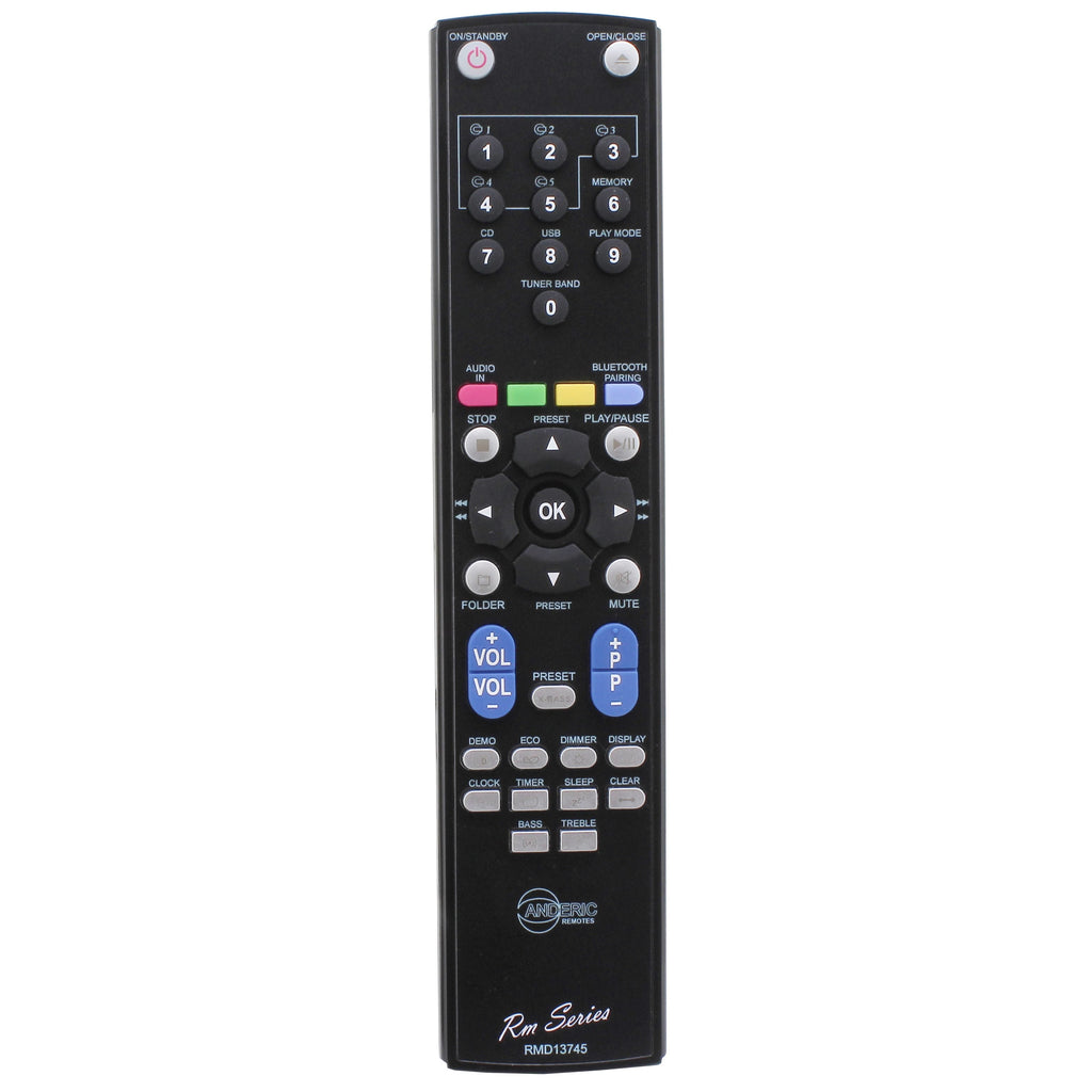 Sharp RRMCGA415AWSA Micro Component System Audio Remote Control - RRMCGA415AWSA