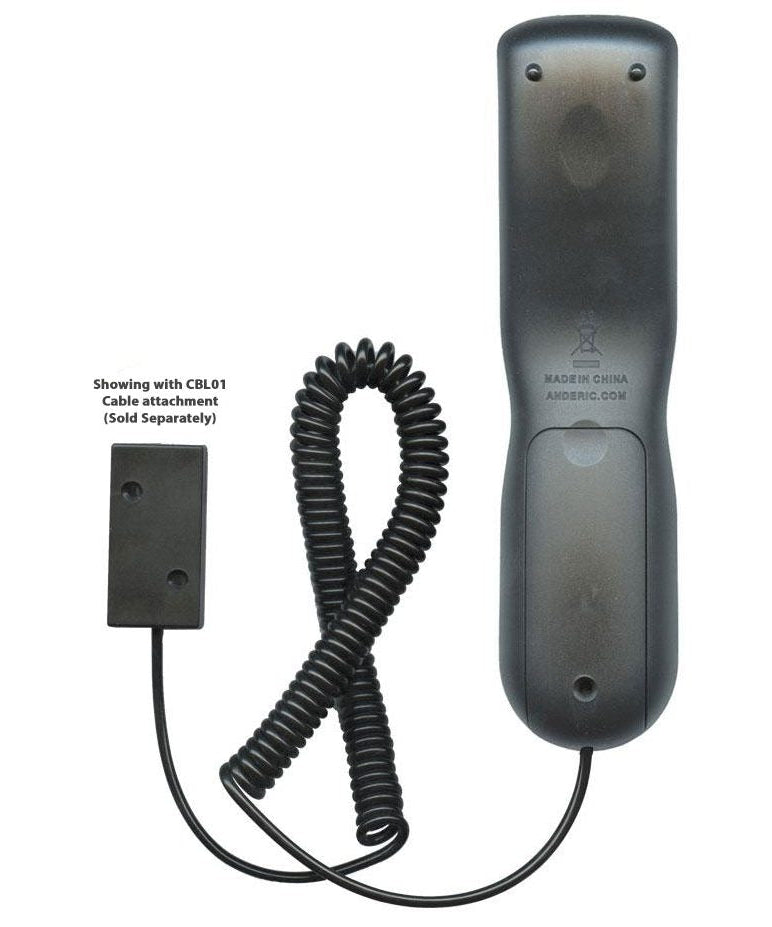 Anderic RRUR01.7 4-Device Universal Remote Control for Roku Streaming Players & Roku TV's | Backlighting, Learning, and Macro