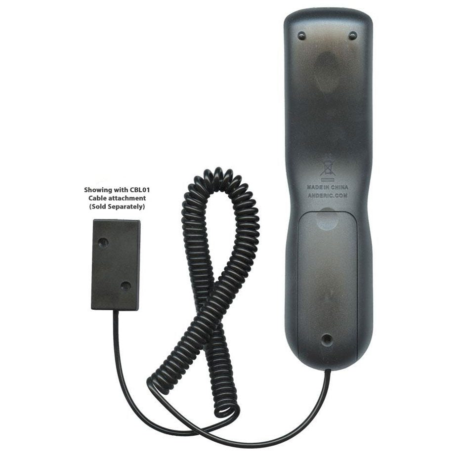 Anderic RRUR01.8 4-Device Universal Remote Control for Roku Streaming Players & Roku TV's with Backlighting, Learning, and Macro