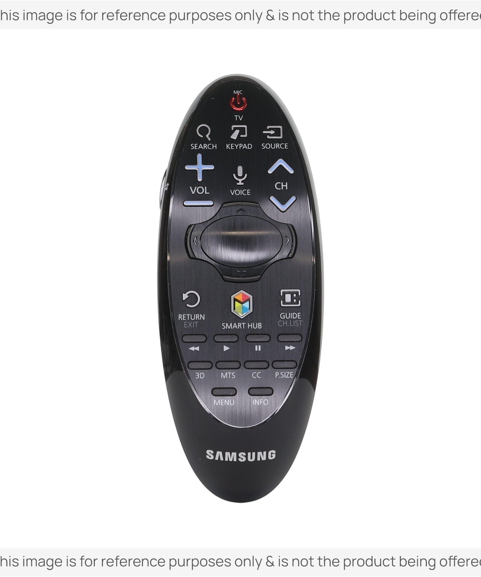 Anderic Substitute for Samsung BN59-01182A Smart TV Remote Control with Cursor - BN5901182A [SR7557, No Voice]
