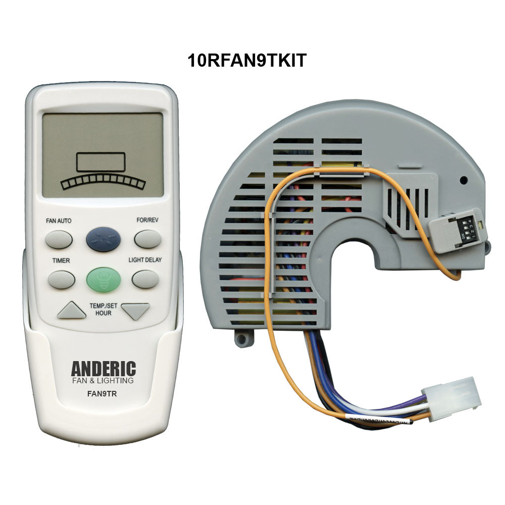 Anderic FAN10R/FAN9TR Replacement Ceiling Fan Kit for Hampton Bay