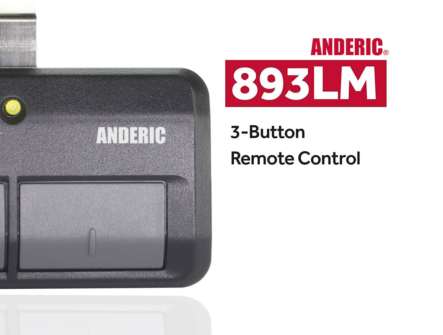 Anderic RR850LM Universal Garage Door & Gate Opener Conversion Add-on Kit for Up to 3 Garage Doors