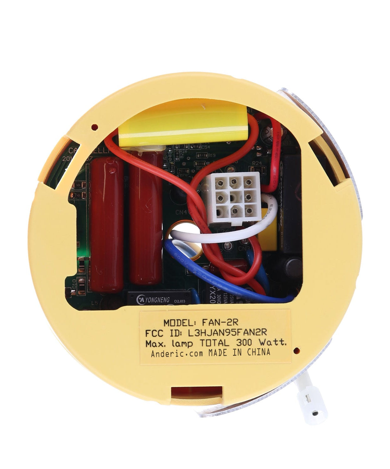 Anderic FAN2R Replacement Ceiling Fan Receiver for Hampton Bay, Hunter and others - FAN-2R