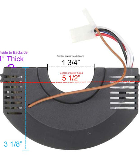 Anderic FAN30R Replacement Ceiling Fan Receiver for Harbor Breeze FAN-30R