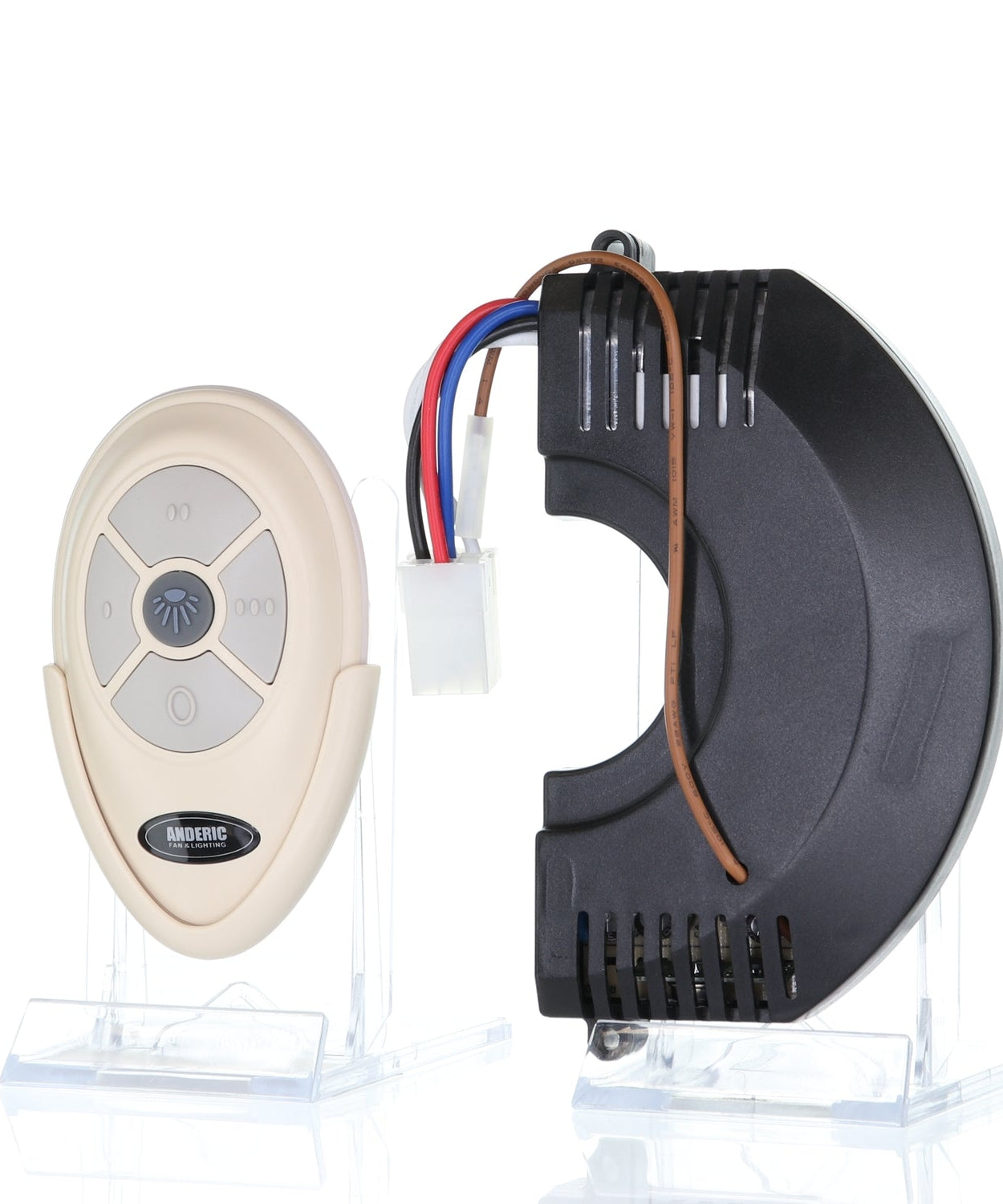 Anderic FAN35T-FAN30R-KIT Replacement Ceiling Fan Remote Control Kit for Harbor Breeze
