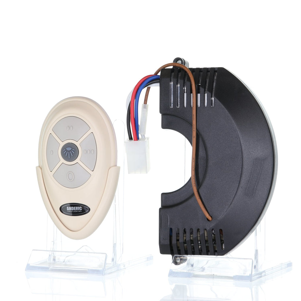 Anderic FAN35T-FAN30R-KIT Replacement Ceiling Fan Remote Control Kit for Harbor Breeze