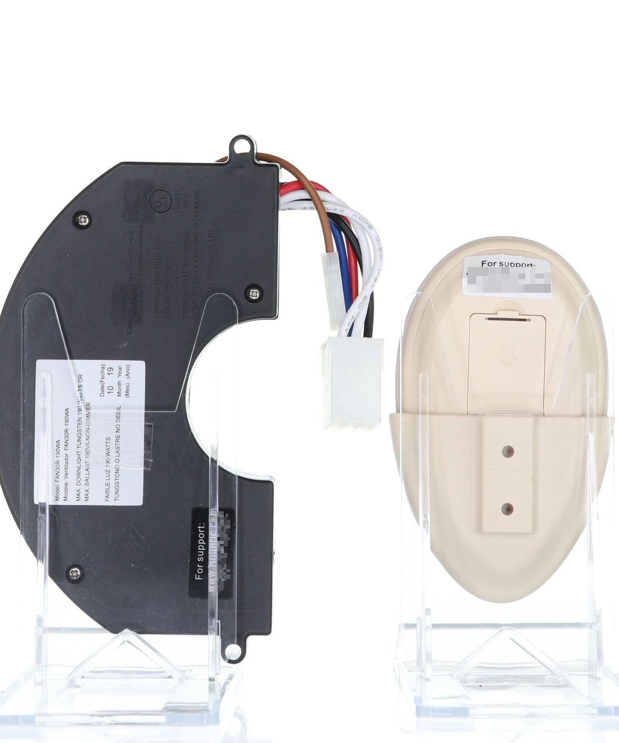 Anderic FAN35T-FAN30R-KIT Replacement Ceiling Fan Remote Control Kit for Harbor Breeze