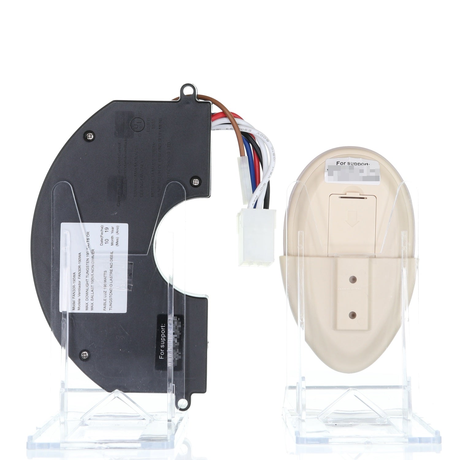 Anderic FAN35T-FAN30R-KIT Replacement Ceiling Fan Remote Control Kit for Harbor Breeze
