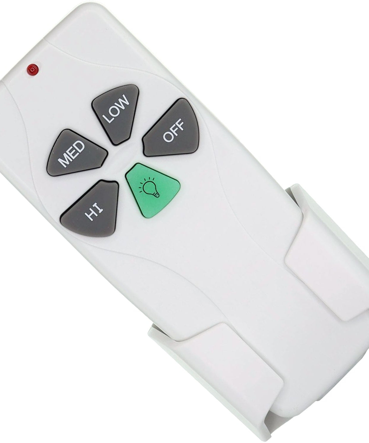 Anderic FAN53TW Replacement Ceiling Fan Remote Control for Harbor Breeze CHQ7030T, FAN53T, FAN-11T, 2AAZPFAN53T, CHQ8BT7030T - White