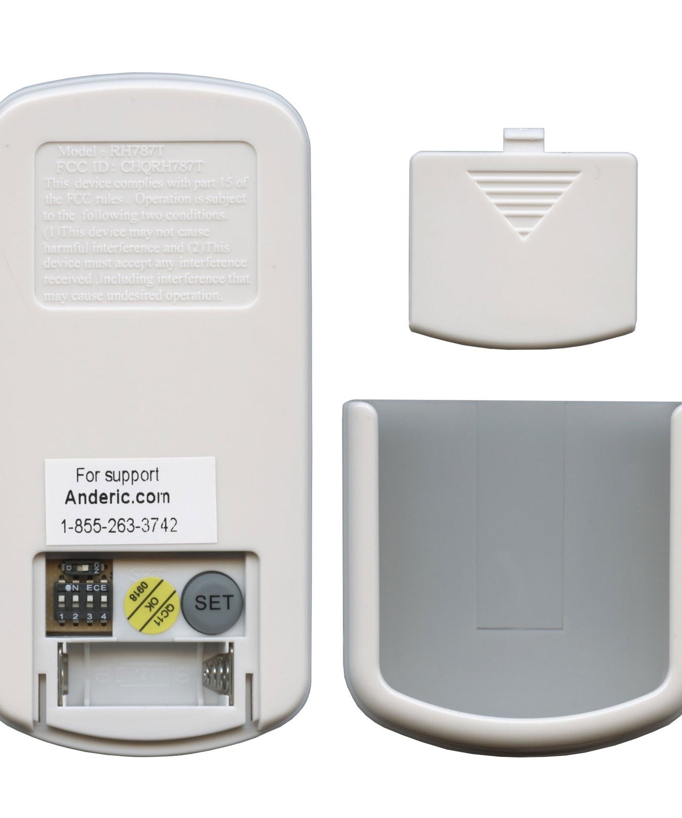 Anderic RH786R/RR787T-KIT Replacement Ceiling Fan Remote Control Kit for Casablanca and Others