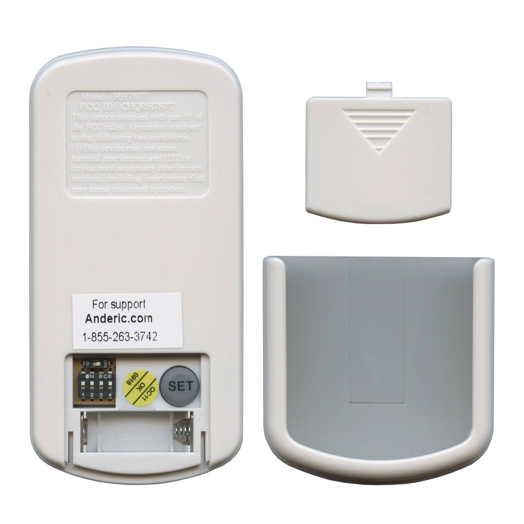 Anderic RH786R/RR787T-KIT Replacement Ceiling Fan Remote Control Kit for Casablanca and Others