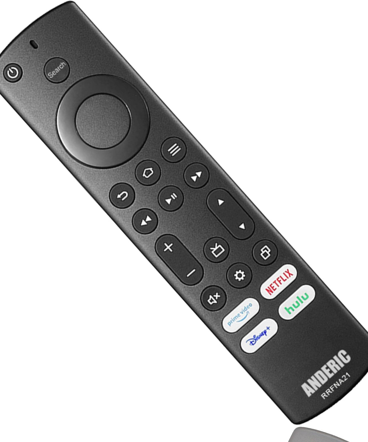 Anderic RRFNA21 for Insignia and Toshiba Fire IR TV Remote Control | Prime Video | Netflix | Disney + | Hulu - RRFNA21