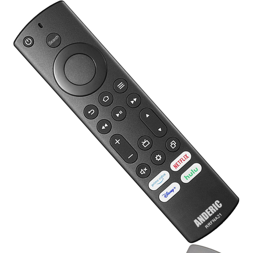 Anderic RRFNA21 for Insignia and Toshiba Fire IR TV Remote Control | Prime Video | Netflix | Disney + | Hulu - RRFNA21