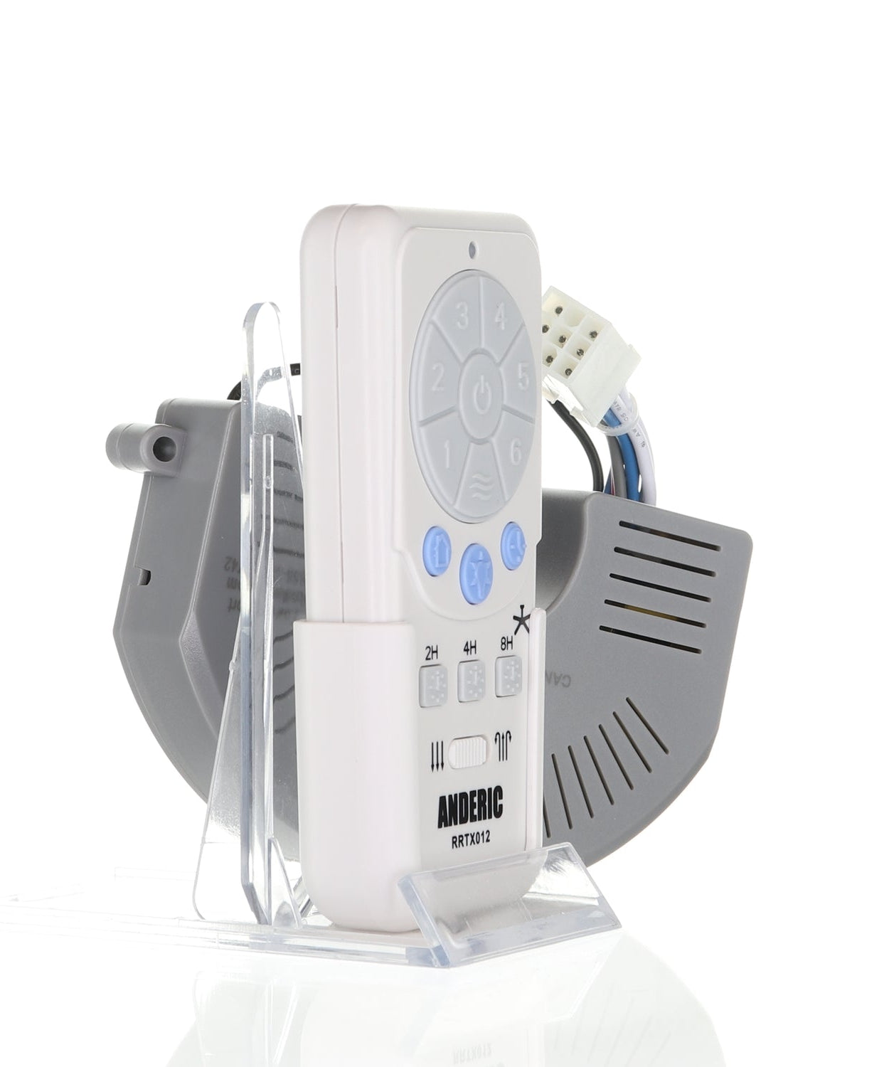 Anderic RRTX012/FD40-H02R Replacement Ceiling Fan Remote Control Kit