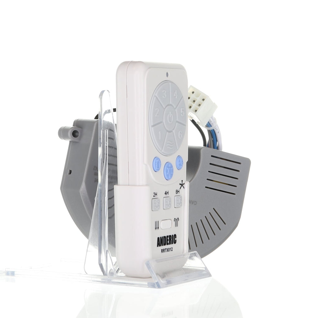 Anderic RRTX012/FD40-H02R Replacement Ceiling Fan Remote Control Kit