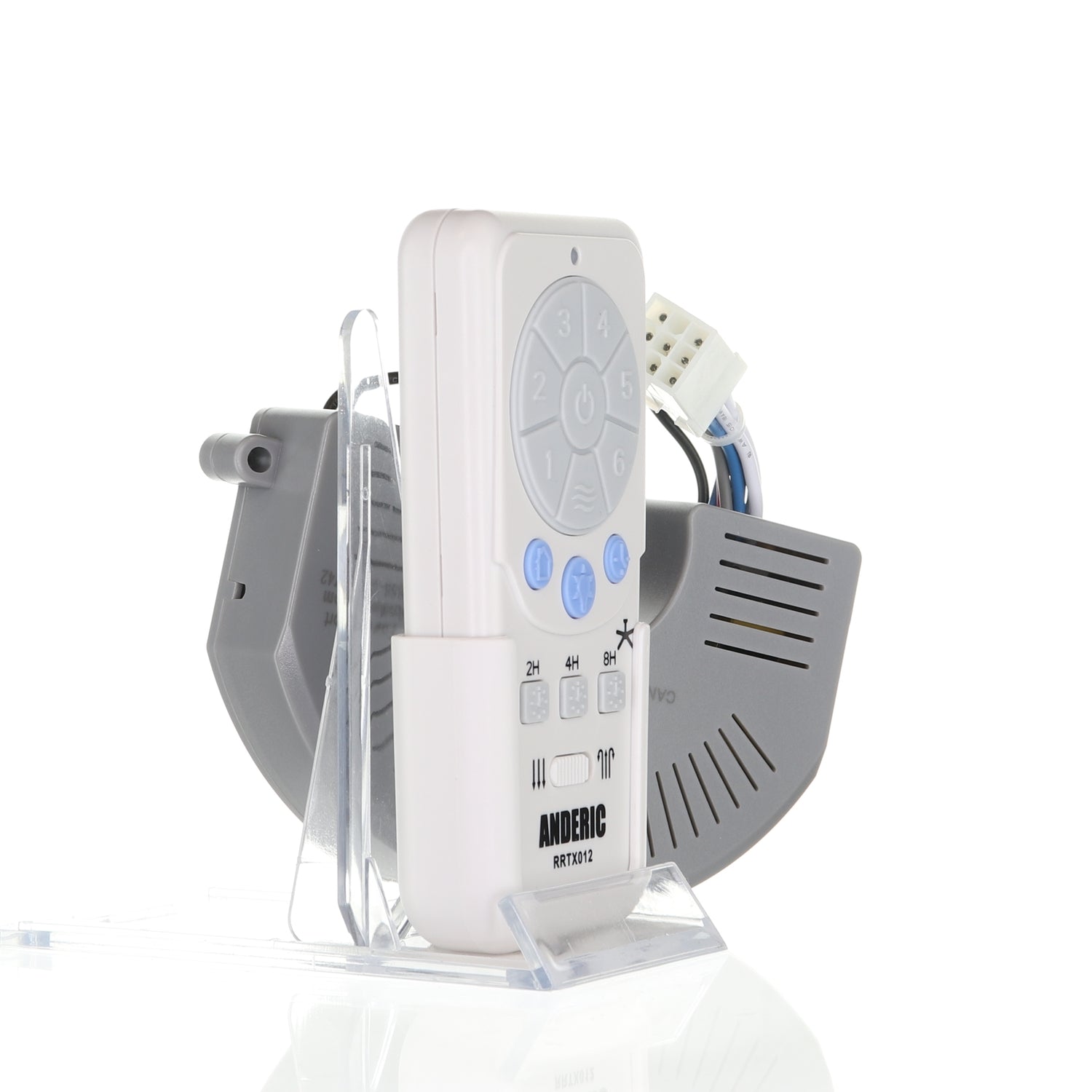 Anderic RRTX012/FD40-H02R Replacement Ceiling Fan Remote Control Kit