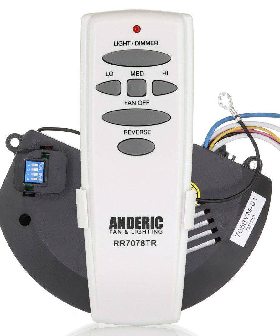 Substitute for Hampton Bay UC7058RYS Ceiling Fan Receiver [UC7058RKIT]