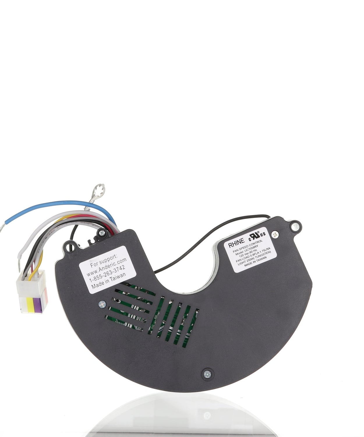 Anderic UC7058RY Replacement Ceiling Fan Receiver for Windward II and Brookedale UC7058RY 7058YM-01